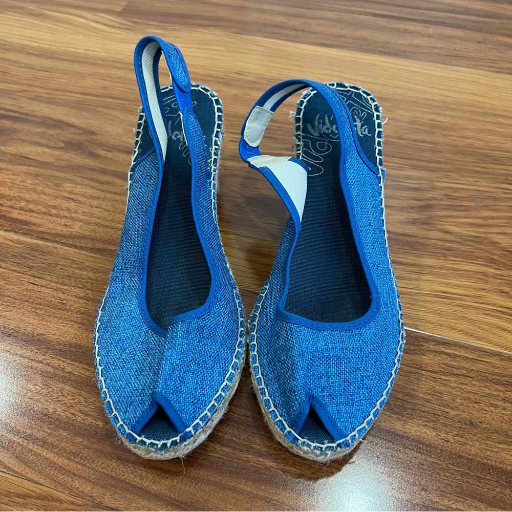 Vidorreta Wedge Slingback Sandals